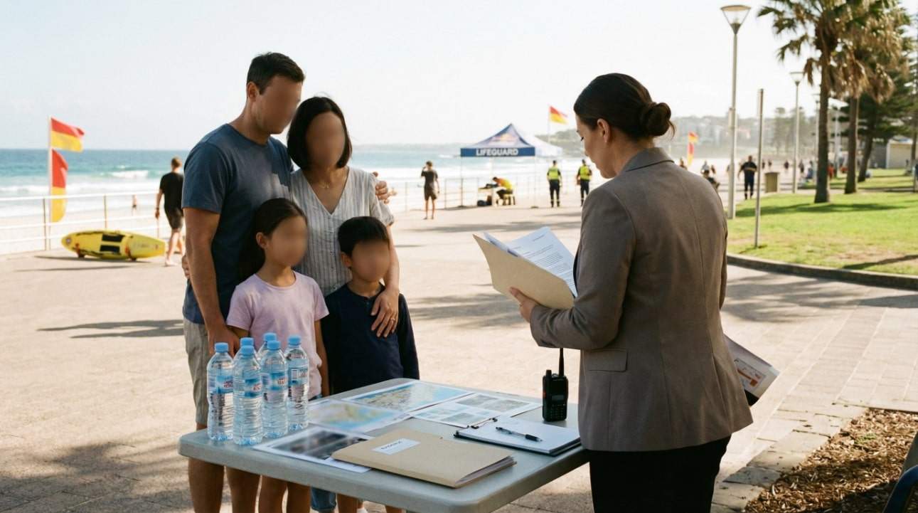 Private investigator providing discreet support and guidance to families affected by the Bondi Beach incident in Australia.