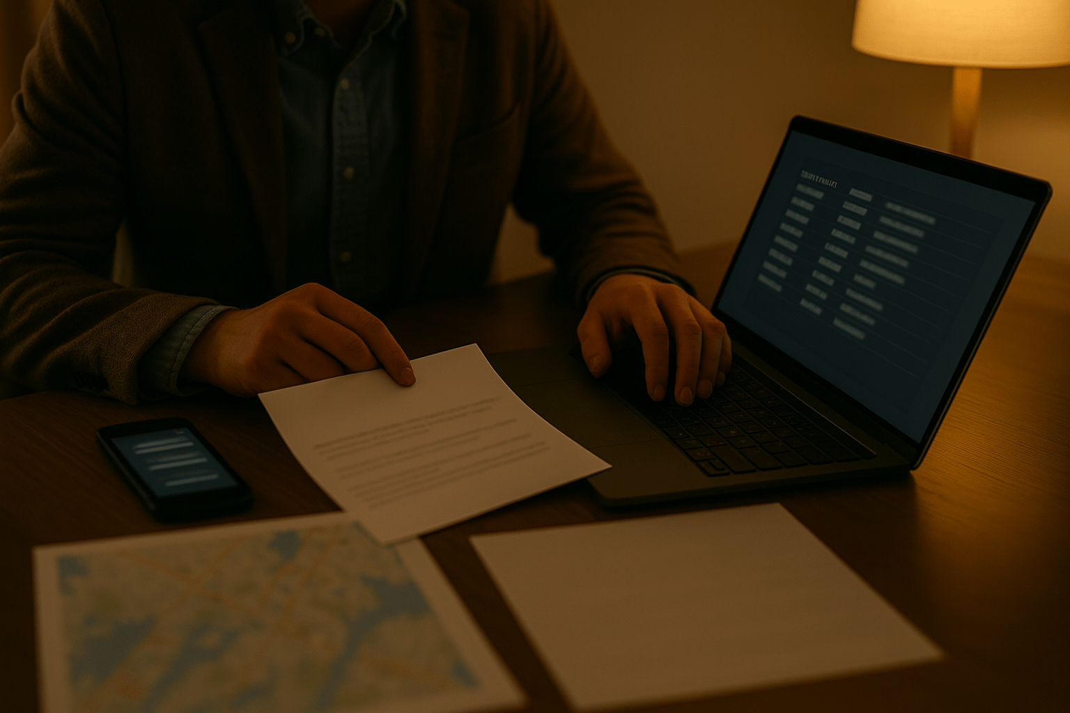 Private investigator analysing inconsistencies in a loved one’s stories to help uncover the truth in Australia