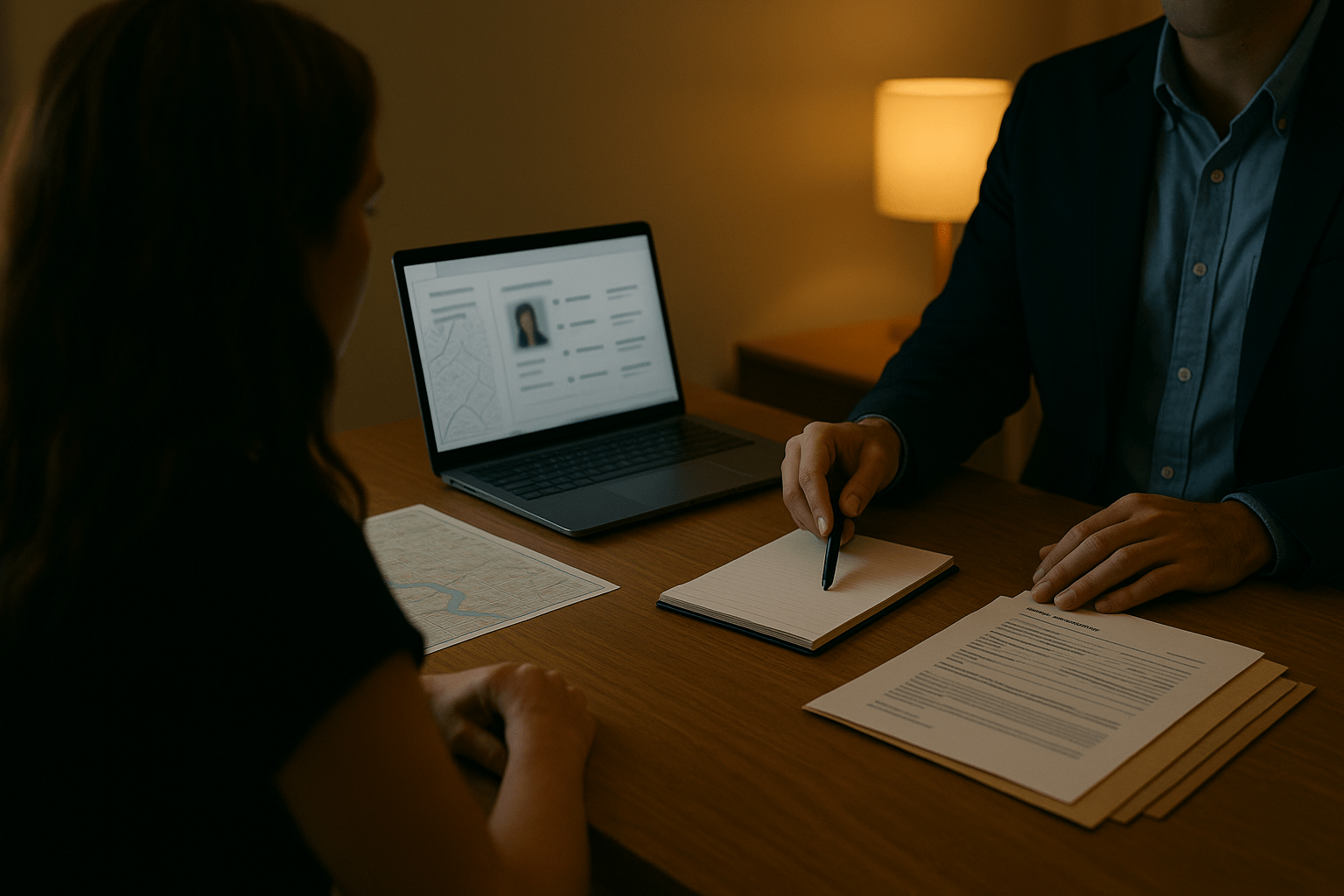 Person consulting with a private investigator in Australia to determine when professional help is needed