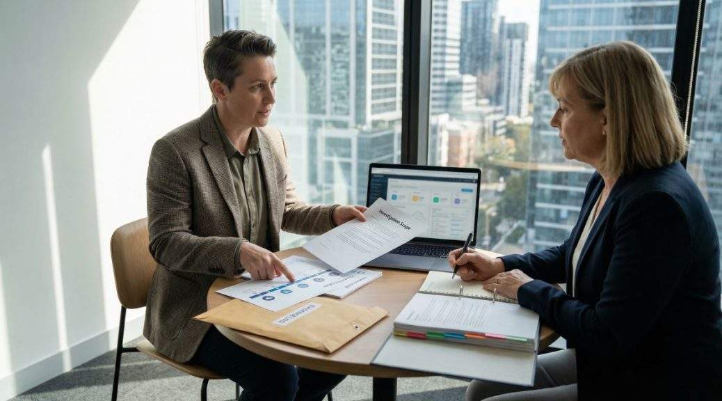 How workplace investigation works step-by-step. Step-by-step workplace investigation process in Australia, including evidence gathering, interviews, documentation, and fair outcomes