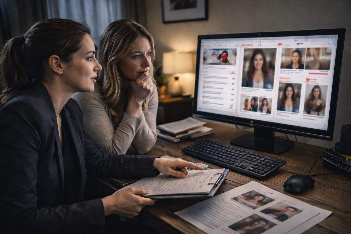 How Sydney Private Investigators Detect If Your Spouse Is on a Dating Site. Sydney private investigators detecting whether a spouse is on a dating site using lawful digital analysis and investigative methods.