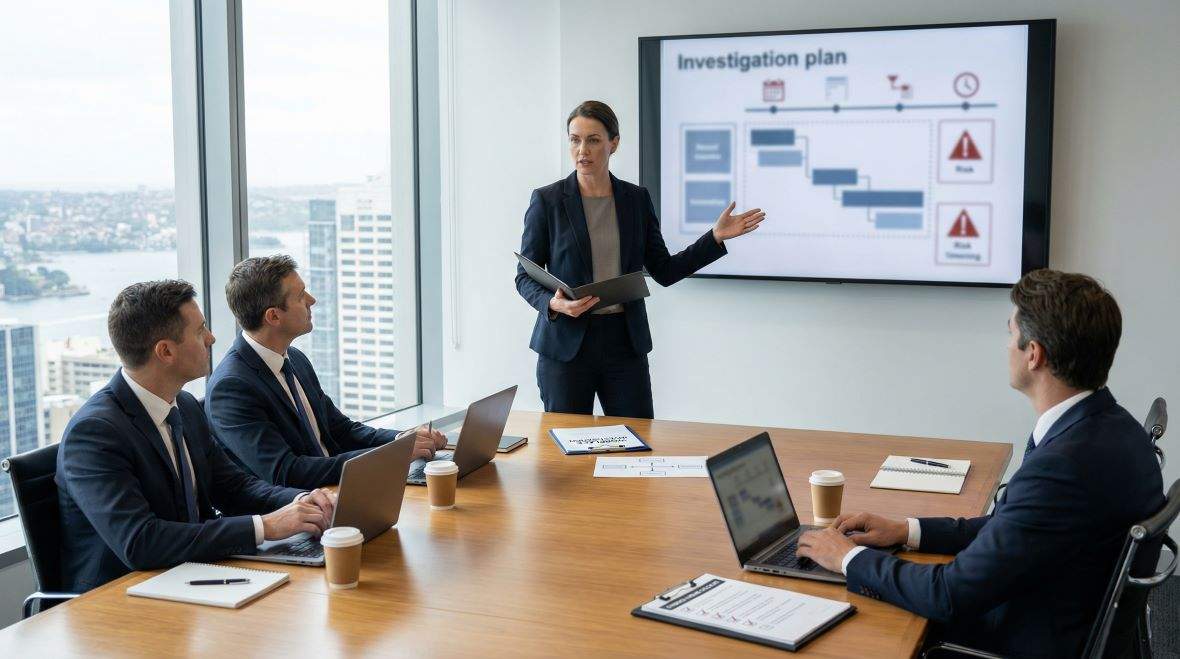  Workplace investigation processes used by modern Australian businesses to address misconduct, disputes, and compliance issues lawfully. 