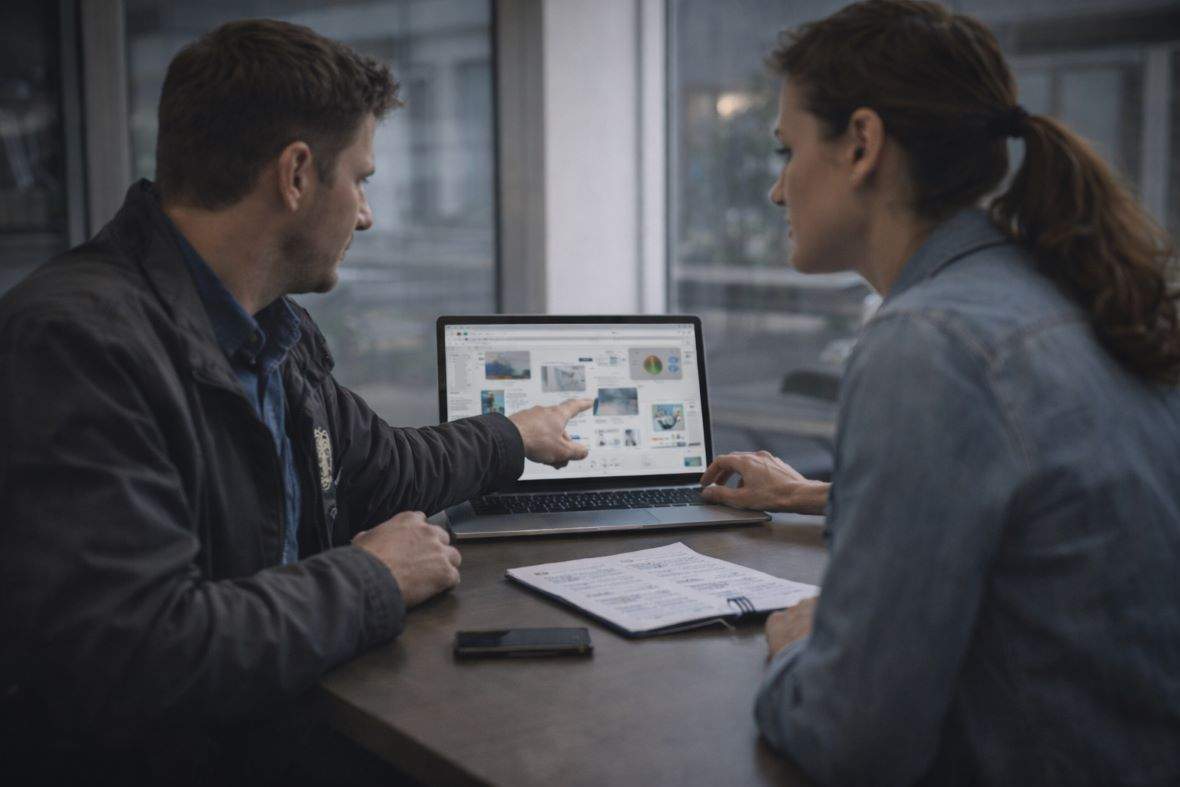 Australian PI: Resolve Disputes Using Digital Footprints. Australian private investigator reviewing lawful digital footprints to verify timelines and resolve fact disputes with clear reporting.