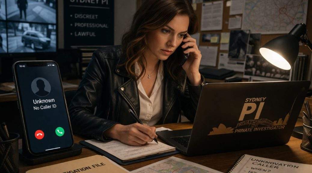 SydneyPI - Unknown Number Repeatedly Calling You in Sydney Lawful Ways a Private Investigator Can Help 1