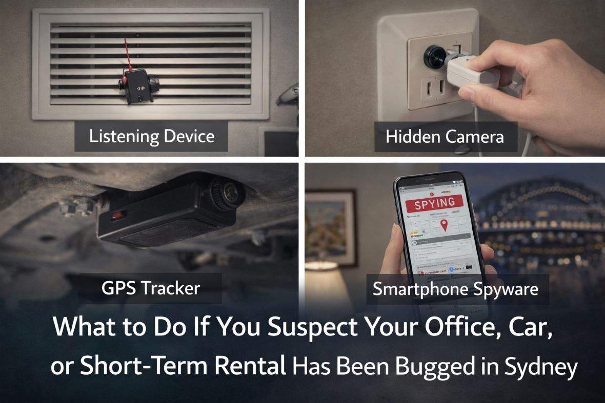 What to Do If You Suspect Your Office Car or Short-Term Rental Has Been Bugged in Sydney
